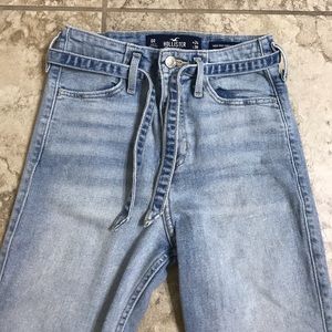Hollister tie waist jeans